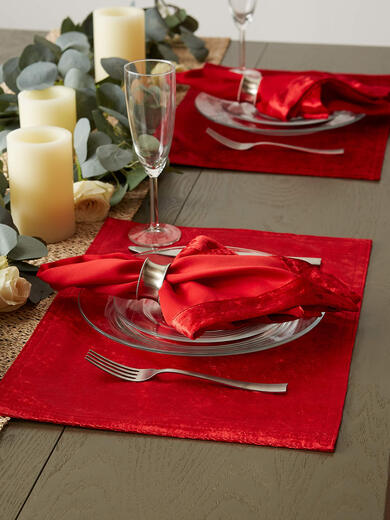 DII 桌面 红色 Napkin Set CAMZ11949 DII 桌面 红色 Napkin Set CAMZ11949