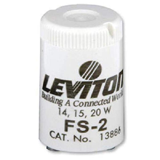 Leviton 13886 Fluorescent Starter 1520 Watts FS2 Leviton 13886 Fluorescent Starter 1520 Watts FS2