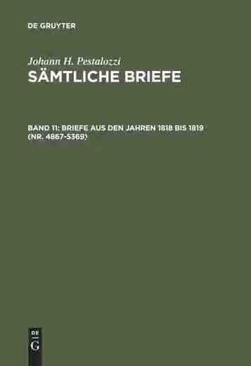 预售 按需印刷 Briefe aus den Jahren 1818 bis 1819 (Nr. 4867 5369) 预售 按需印刷 Briefe aus den Jahren 1818 bis 1819 (Nr. 4867 5369)