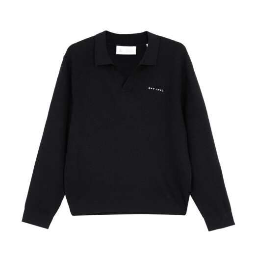 杰克·琼斯(JACK&JONES)男装秋冬新款时尚潮流百搭羊毛衫套头毛衣静奢风POLO领针织衫男 E40 黑色 2XL 190 杰克·琼斯(JACK&JONES)男装秋冬新款时尚潮流百搭羊毛衫套头毛衣静奢风POLO领针织衫男 E40 黑色 2XL 190