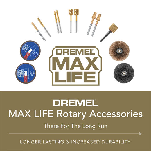 Dremel Max Life 9901 PS 1/8 '(3,2 mm) Wolfram -Carbid -Rotary -Gravurbohrer Dremel Max Life 9901 PS 1/8 '(3,2 mm) Wolfram -Carbid -Rotary -Gravurbohrer