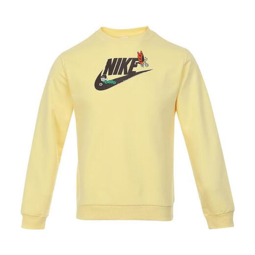 耐克NIKE【滔搏运动】大童K NSW CLUB FLC CREW LS GCEL卫衣 HQ4885-701 XL 耐克NIKE【滔搏运动】大童K NSW CLUB FLC CREW LS GCEL卫衣 HQ4885-701 XL