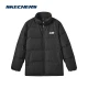 Skechers丨Skechers sports down jacket men and women with the same warm jacket carbon black L Skechers丨Skechers sports down jacket men and women with the same warm jacket carbon black L