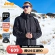 Jeep Men's Jacket Fleece Two-piece Outdoor Jacket Men's Three-in-One Couple Models Windproof Waterproof Warm Cold-proof Clothes Mountaineering Jacket Men's Brand Black L Jeep Men's Jacket Fleece Two-piece Outdoor Jacket Men's Three-in-One Couple Models Windproof Waterproof Warm Cold-proof Clothes Mountaineering Jacket Men's Brand Black L