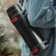 British MINGRUI insulation pot large capacity outdoor travel pot men's car travel kettle cup stainless steel thermos bottle home Sports Bottle 1.2L black - no small bowl FAVORITE + strap British MINGRUI insulation pot large capacity outdoor travel pot men's car travel kettle cup stainless steel thermos bottle home Sports Bottle 1.2L black - no small bowl FAVORITE + strap