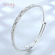 The only gypsophila silver bracelet women 9999 pure silver bracelet fashion jewelry ladies young jewelry couple birthday gift bracelet for girlfriend and wife with certificate gift box 301g The only gypsophila silver bracelet women 9999 pure silver bracelet fashion jewelry ladies young jewelry couple birthday gift bracelet for girlfriend and wife with certificate gift box 301g