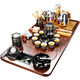 Tang Feng Kung Fu Tea Set Set Household Automatic Stone Mill Flowing Water Tea Tray Ceramic Tea Cup Teapot Office Meeting Modern Simple Tea Table Meandering Tea Tray + Dark Fragrance Automatic B Accessories Tang Feng Kung Fu Tea Set Set Household Automatic Stone Mill Flowing Water Tea Tray Ceramic Tea Cup Teapot Office Meeting Modern Simple Tea Table Meandering Tea Tray + Dark Fragrance Automatic B Accessories
