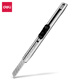 Deli deli trumpet metal housing office household utility knife / cutter office supplies 2053 Deli deli trumpet metal housing office household utility knife / cutter office supplies 2053