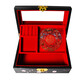 Nine-color jiucai jewelry box Pingyao push light lacquerware Hand-made collections for women’s day gifts Push light lacquer jewelry box Shanxi specialty black plum blossom Nine-color jiucai jewelry box Pingyao push light lacquerware Hand-made collections for women’s day gifts Push light lacquer jewelry box Shanxi specialty black plum blossom
