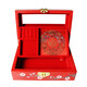 Nine-color jiucai jewelry box Pingyao push light lacquerware March 8th Women’s Day gift handmade collection Push light lacquer jewelry box Shanxi specialty red plum blossom Nine-color jiucai jewelry box Pingyao push light lacquerware March 8th Women’s Day gift handmade collection Push light lacquer jewelry box Shanxi specialty red plum blossom