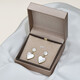 Jingrun Pearl Earrings Sweetheart Alloy Shell Earrings Fashion and Simple For Girlfriend White Inlaid Heart Shaped With Certificate Jingrun Pearl Earrings Sweetheart Alloy Shell Earrings Fashion and Simple For Girlfriend White Inlaid Heart Shaped With Certificate