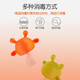MDB molar stick baby teether bite happy mushroom teether comfort chew toy baby silicone anti-eating hand deer rattle orange MDB molar stick baby teether bite happy mushroom teether comfort chew toy baby silicone anti-eating hand deer rattle orange