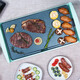 GOIE electric grill household detachable barbecue pot electric barbecue grill Korean electric grill pan barbecue machine barbecue grill smokeless non-stick pan large barbecue plate green removable and washable for 2-6 people GOIE electric grill household detachable barbecue pot electric barbecue grill Korean electric grill pan barbecue machine barbecue grill smokeless non-stick pan large barbecue plate green removable and washable for 2-6 people