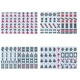 Rich merchant cat mahjong card machine special mahjong card four-port machine large, medium and small size positive magnetic 40-56 chess room magnetic automatic mahjong IB8 44# level 1 136 pieces blue or green Rich merchant cat mahjong card machine special mahjong card four-port machine large, medium and small size positive magnetic 40-56 chess room magnetic automatic mahjong IB8 44# level 1 136 pieces blue or green