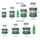 Ink fish gardening gallon flower pots 3 pieces 3 gallons home office balcony plant planting bacon floral green polo green plant new resin gallon plastic simple circular flower pot to send tray Ink fish gardening gallon flower pots 3 pieces 3 gallons home office balcony plant planting bacon floral green polo green plant new resin gallon plastic simple circular flower pot to send tray