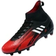 Men's football shoes with broken nails breathable short nails non-slip flying weaving children's football shoes men's long nails adult foot wide sports shoes game high-top football shoes student leather foot training shoes PISDO black and red spikes 41 Men's football shoes with broken nails breathable short nails non-slip flying weaving children's football shoes men's long nails adult foot wide sports shoes game high-top football shoes student leather foot training shoes PISDO black and red spikes 41