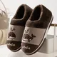 Elderly slippers with heel non-slip men's heel bag heel slippers with heel shoes confinement shoes non-slip household thick-soled warm winter slippers ladies bag heel dolphin coffee 42-43 suitable for 41-42 feet Elderly slippers with heel non-slip men's heel bag heel slippers with heel shoes confinement shoes non-slip household thick-soled warm winter slippers ladies bag heel dolphin coffee 42-43 suitable for 41-42 feet