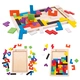 Fubai Tetris Puzzle Children's Educational Toys Wooden Building Blocks 3-9 Years Old Baby Intellectual Games Boys and Girls Kindergarten Middle Class Development Children Early Education Birthday Christmas Gift Fubai Tetris Puzzle Children's Educational Toys Wooden Building Blocks 3-9 Years Old Baby Intellectual Games Boys and Girls Kindergarten Middle Class Development Children Early Education Birthday Christmas Gift