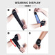 Li Ning LI-NING Wristband Unisex Sports Protector Wrist Cover Thin Open Compression Wristband-Black Grey Single Pack Li Ning LI-NING Wristband Unisex Sports Protector Wrist Cover Thin Open Compression Wristband-Black Grey Single Pack