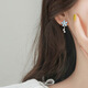 Gunai 925 silver earrings female one-week earrings set trendy length and short tassel earrings four-leaf clover student silver needle pearl earrings temperament versatile ladies fashion jewelry jewelry gift box T333 sweet flower language one week earrings set Gunai 925 silver earrings female one-week earrings set trendy length and short tassel earrings four-leaf clover student silver needle pearl earrings temperament versatile ladies fashion jewelry jewelry gift box T333 sweet flower language one week earrings set