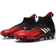 Men's football shoes with broken nails breathable short nails non-slip flying weaving children's football shoes men's long nails adult foot wide sports shoes game high-top football shoes student leather foot training shoes PISDO black and red spikes 41 Men's football shoes with broken nails breathable short nails non-slip flying weaving children's football shoes men's long nails adult foot wide sports shoes game high-top football shoes student leather foot training shoes PISDO black and red spikes 41