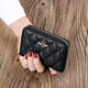 Emperor Paul POLO small card bag female bank card card bag business card holder female fashion wild casual small coin purse card holder black Emperor Paul POLO small card bag female bank card card bag business card holder female fashion wild casual small coin purse card holder black