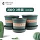Ink fish gardening gallon flower pots 3 pieces 3 gallons home office balcony plant planting bacon floral green polo green plant new resin gallon plastic simple circular flower pot to send tray Ink fish gardening gallon flower pots 3 pieces 3 gallons home office balcony plant planting bacon floral green polo green plant new resin gallon plastic simple circular flower pot to send tray