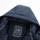 Duck Yaya YAYA down jacket men's short hooded thick section warm youth autumn and winter casual jacket men DSZ47B0050 navy blue 180 Duck Yaya YAYA down jacket men's short hooded thick section warm youth autumn and winter casual jacket men DSZ47B0050 navy blue 180