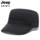 Jeep JEEP hat men's flat cap casual outdoor peaked cap travel sun hat A0146 black Jeep JEEP hat men's flat cap casual outdoor peaked cap travel sun hat A0146 black