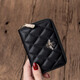 Emperor Paul POLO small card bag female bank card card bag business card holder female fashion wild casual small coin purse card holder black Emperor Paul POLO small card bag female bank card card bag business card holder female fashion wild casual small coin purse card holder black