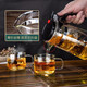 Tianxi TIANXI Glass Teapot Set Heat-resistant Glass Tea Set Elegant Cup Tea Cup Tea Brewer Flower Teapot Teapot Tea Separating Cup 750ml Tianxi TIANXI Glass Teapot Set Heat-resistant Glass Tea Set Elegant Cup Tea Cup Tea Brewer Flower Teapot Teapot Tea Separating Cup 750ml
