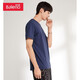 Baleno Baleno short-sleeved t-shirt men's cotton fashion solid color round neck loose top simple basic youth fashion comfortable compassionate casual bottoming shirt round neck-53B L Baleno Baleno short-sleeved t-shirt men's cotton fashion solid color round neck loose top simple basic youth fashion comfortable compassionate casual bottoming shirt round neck-53B L