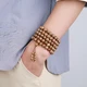 Shiyue Jewelry Agarwood Bracelets 108 Wenwan Buddha Beads Agarwood Bracelet Rosary Beads Jewelry Men's and Women's Wooden Bracelet Handle 8mm Shiyue Jewelry Agarwood Bracelets 108 Wenwan Buddha Beads Agarwood Bracelet Rosary Beads Jewelry Men's and Women's Wooden Bracelet Handle 8mm