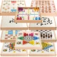 Fuhaier 27 in 1 Flying Chess Backgammon Checkers Children's Educational Toys Boys and Girls Multi-function Table Game Chess Go Board Card Parent-child Primary School Birthday Gift 3-6-10-12 Years Old Fuhaier 27 in 1 Flying Chess Backgammon Checkers Children's Educational Toys Boys and Girls Multi-function Table Game Chess Go Board Card Parent-child Primary School Birthday Gift 3-6-10-12 Years Old
