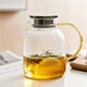 Bowei Creative Wheat Ear Pattern Glass Jug Large Capacity With Handle Cooler Home Heat-resistant Explosion-proof Drinking Cup Set 1 Pot 4 Cups 1 Tray Bowei Creative Wheat Ear Pattern Glass Jug Large Capacity With Handle Cooler Home Heat-resistant Explosion-proof Drinking Cup Set 1 Pot 4 Cups 1 Tray
