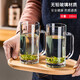 Green apple glass water cup tea cup beer mug 4 pieces 320ml EZ2233/L4 Green apple glass water cup tea cup beer mug 4 pieces 320ml EZ2233/L4