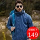 Simboo Simboo Jacket men's and women's trendy brand three-in-one two-piece cotton warm jacket coat autumn and winter cold-proof windbreaker ski mountaineering cotton-padded jacket work clothes 1855 iron gray blue-male L Simboo Simboo Jacket men's and women's trendy brand three-in-one two-piece cotton warm jacket coat autumn and winter cold-proof windbreaker ski mountaineering cotton-padded jacket work clothes 1855 iron gray blue-male L
