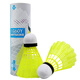 Double Happiness DHS Training Nylon Badminton Plastic Rubber Practice Badminton 6 Pack Yellow EG60Y Double Happiness DHS Training Nylon Badminton Plastic Rubber Practice Badminton 6 Pack Yellow EG60Y