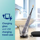 Philips Sonicare Philips 9500 Series Diamond Bright White Smart Sound Wave Электрическая зубная щетка 5 режимов 3-Stack Gutder Gutders Gorders для старейшин и подруги HX9923/41 Grey Philips Sonicare Philips 9500 Series Diamond Bright White Smart Sound Wave Электрическая зубная щетка 5 режимов 3-Stack Gutder Gutders Gorders для старейшин и подруги HX9923/41 Grey