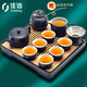 Jiabai Home Tea Set Simple Living Room Kung Fu Tea Set Small Set Tea Set Making Tea Small Tea Table Japanese Style Tea Tray Simple Small Tea Set Teapot Tea Cup Tea Caddy Orderly Square Pot 12 Set Jiabai Home Tea Set Simple Living Room Kung Fu Tea Set Small Set Tea Set Making Tea Small Tea Table Japanese Style Tea Tray Simple Small Tea Set Teapot Tea Cup Tea Caddy Orderly Square Pot 12 Set