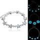 ins luminous bracelet star love flower luminous couple bracelet girlfriend fluorescent stone anklet gift student girl nine stars pink jewelry box ins luminous bracelet star love flower luminous couple bracelet girlfriend fluorescent stone anklet gift student girl nine stars pink jewelry box
