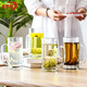 Green apple glass water cup tea cup beer mug 4 pieces 320ml EZ2233/L4 Green apple glass water cup tea cup beer mug 4 pieces 320ml EZ2233/L4