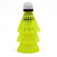 Double Happiness DHS Training Nylon Badminton Plastic Rubber Practice Badminton 6 Pack Yellow EG60Y Double Happiness DHS Training Nylon Badminton Plastic Rubber Practice Badminton 6 Pack Yellow EG60Y