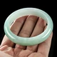 Jasper Zun Iced Waxy Jadeite Bracelet Women's Jade Bracelet Light Green Floating Green Jade Bracelet A Cargo Belt Certificate Burmese Variety of Big Circles 52-64 Optional Jasper Zun Iced Waxy Jadeite Bracelet Women's Jade Bracelet Light Green Floating Green Jade Bracelet A Cargo Belt Certificate Burmese Variety of Big Circles 52-64 Optional
