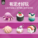 Chigo ZHIGAO Clay Plasticine Handmade Color Clay Ultralight Clay Children’s Toy Birthday Gift Art Handwork Class 24 Colors Contains Cake Molds Chigo ZHIGAO Clay Plasticine Handmade Color Clay Ultralight Clay Children’s Toy Birthday Gift Art Handwork Class 24 Colors Contains Cake Molds