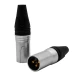 Yeren Canon male head three-core Canon head professional welding power amplifier plug microphone microphone KTV speaker audio head 4 packs Yeren Canon male head three-core Canon head professional welding power amplifier plug microphone microphone KTV speaker audio head 4 packs