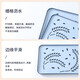 Arsto Home Drainage Tray Multifunctional Plastic Creative Tea Tray Water Cup Plate Dinner Plate Fruit Plate Rectangular Storage Tray-Large Blue Arsto Home Drainage Tray Multifunctional Plastic Creative Tea Tray Water Cup Plate Dinner Plate Fruit Plate Rectangular Storage Tray-Large Blue