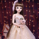 Doris Barbie doll set big gift box 60cm bjd doll simulation large doll dress-up and haircut children princess gift girl toy Giveaway: Katie original costume Doris Barbie doll set big gift box 60cm bjd doll simulation large doll dress-up and haircut children princess gift girl toy Giveaway: Katie original costume