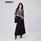 ONLY fashionable and versatile slim fit splicing suit short sweater for women 12343A020 G51 medium flower yarn gray S 160/80A ONLY fashionable and versatile slim fit splicing suit short sweater for women 12343A020 G51 medium flower yarn gray S 160/80A