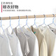 Fuju FOOJO clothes hanger Anti-slip and traceless clothes hanger Dipping clothes hanger Dry and wet clothes support Sky blue 10 pcs Fuju FOOJO clothes hanger Anti-slip and traceless clothes hanger Dipping clothes hanger Dry and wet clothes support Sky blue 10 pcs
